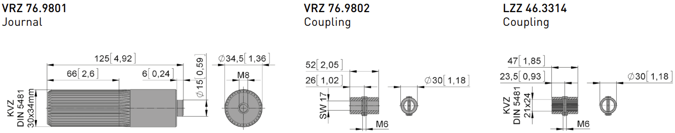 vre73 vre75 vre76 accessories nakres